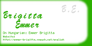 brigitta emmer business card